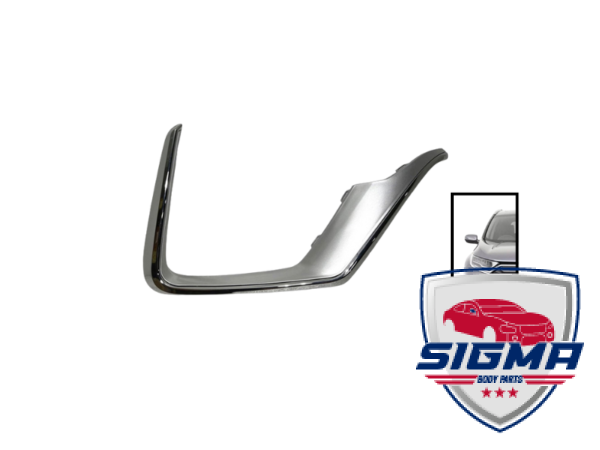 For 2020-2022 CR-V Front Bumper Side Trim Right chrome