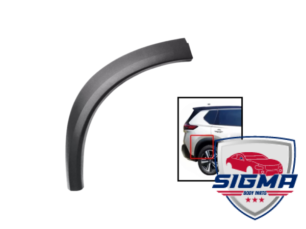 Fits 2021-2023 Nissan Rogue Right Rear FR Wheel Door Flare
