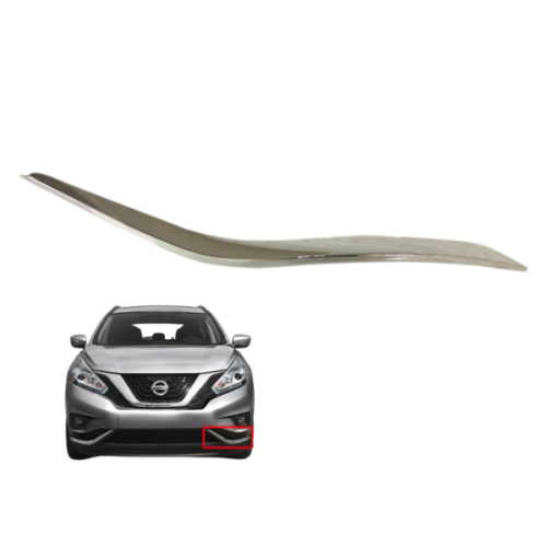 For 2015-2018 Nissan Murano Left Front Bumper Chrome Trim Molding LH