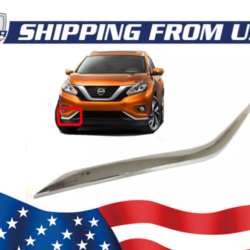 For 2015-2018 Nissan Murano Right Front Bumper Chrome Trim Molding RH