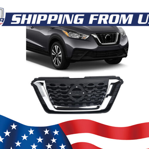 For 2017-2020 Nissan Kicks Upper Grille Chrome