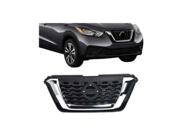 For 2017-2020 Nissan Kicks Upper Grille Chrome