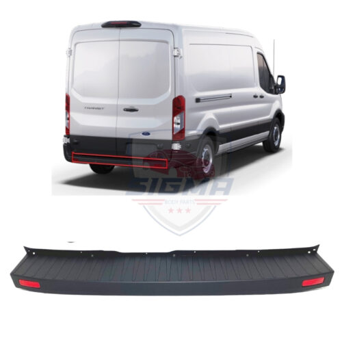 2015-2024 Ford Transit 150 250 350 Rear Bumper Cover Trim Without Sensor Holes