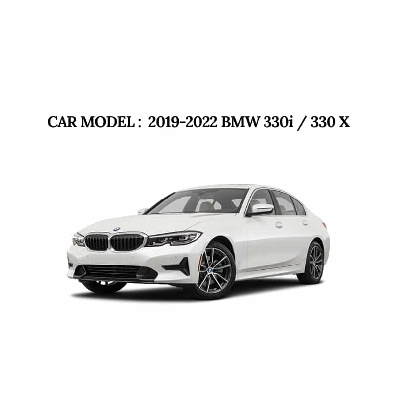 2019-2022 BMW 330i / 330i X Front Bumper Cover Without Sensor Holes - Image 9