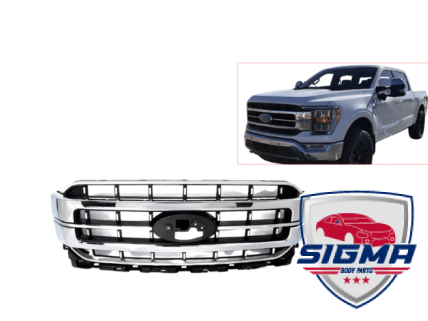 2021-2023  Ford F-150 PLATINUM Bumper Assembly Grille Center