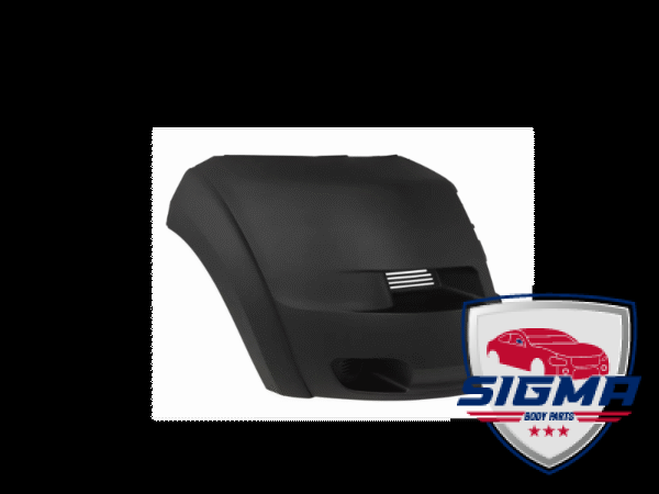 2019-2022 Dodge Pro Master,  Right Front Bumper End Cap Cover GRAY - Image 2