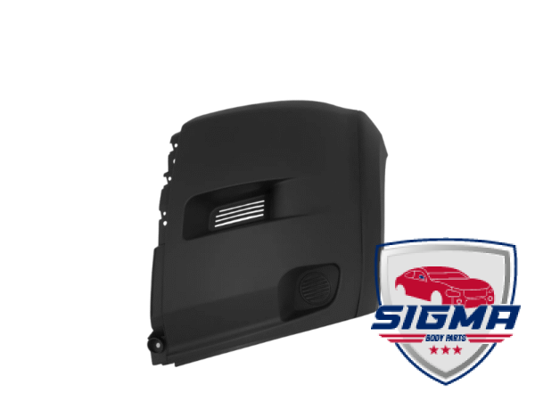 2019-2022 Dodge Pro Master，Left Front Bumper Driver Side End Cap Cover GRAY - Image 2