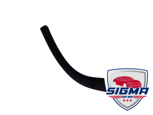 2019-2025  Dodge Pro Master，Left Front Door Flare Trim Molding Black - Image 5