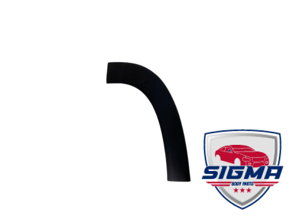 2019-2025  Dodge Pro Master，Left Front Door Flare Trim Molding Black - Image 6