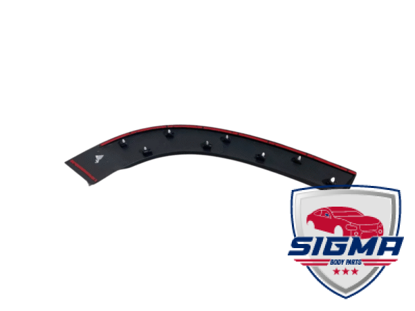 2019-2025 Dodge Pro Master,Right Front Door Flare Trim Molding Black - Image 2