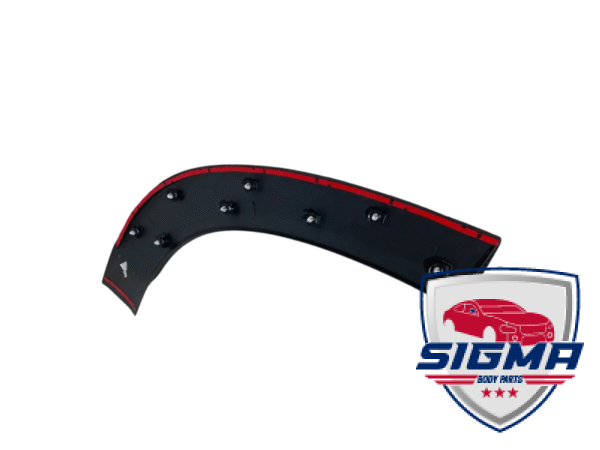 2019-2025 Dodge Pro Master,Right Front Door Flare Trim Molding Black - Image 5