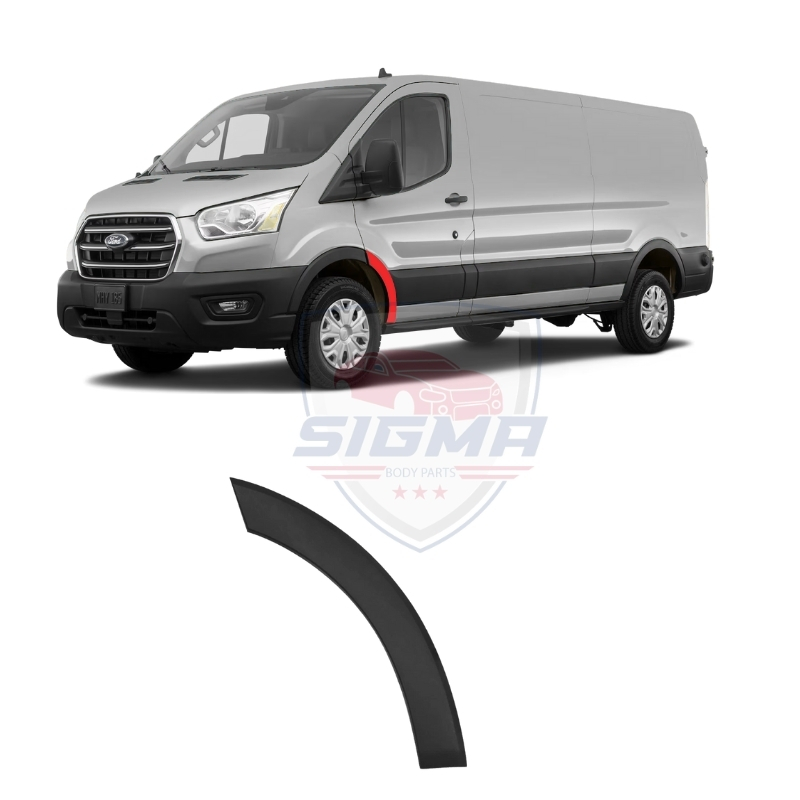 2015-2024 Ford Transit 150 250 350 HD Left Driver Side Front Door Flare Wheel Trim