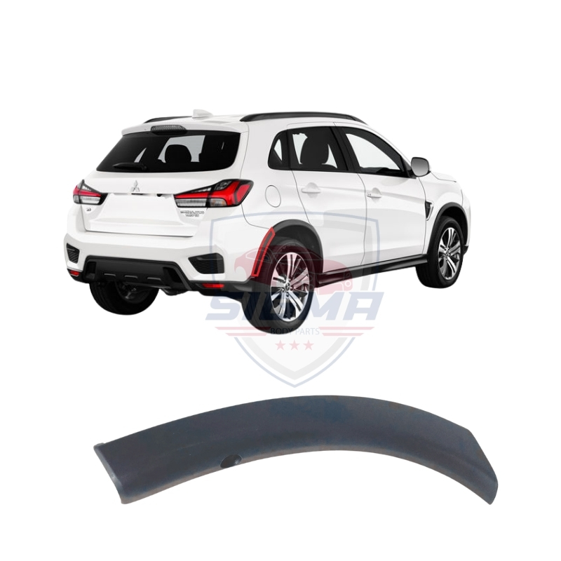 2014-2020 Mitsubishi Outlander Right Passenger Side Rear Wheel Flare Back Trim
