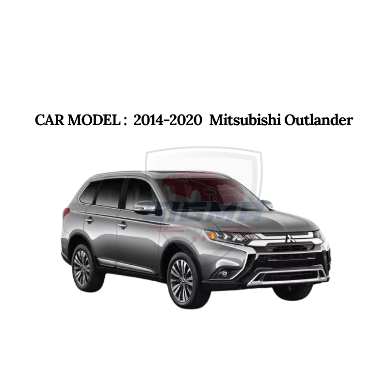 2014-2020 Mitsubishi Outlander Right Passenger Side Rear Wheel Flare Back Trim - Image 6