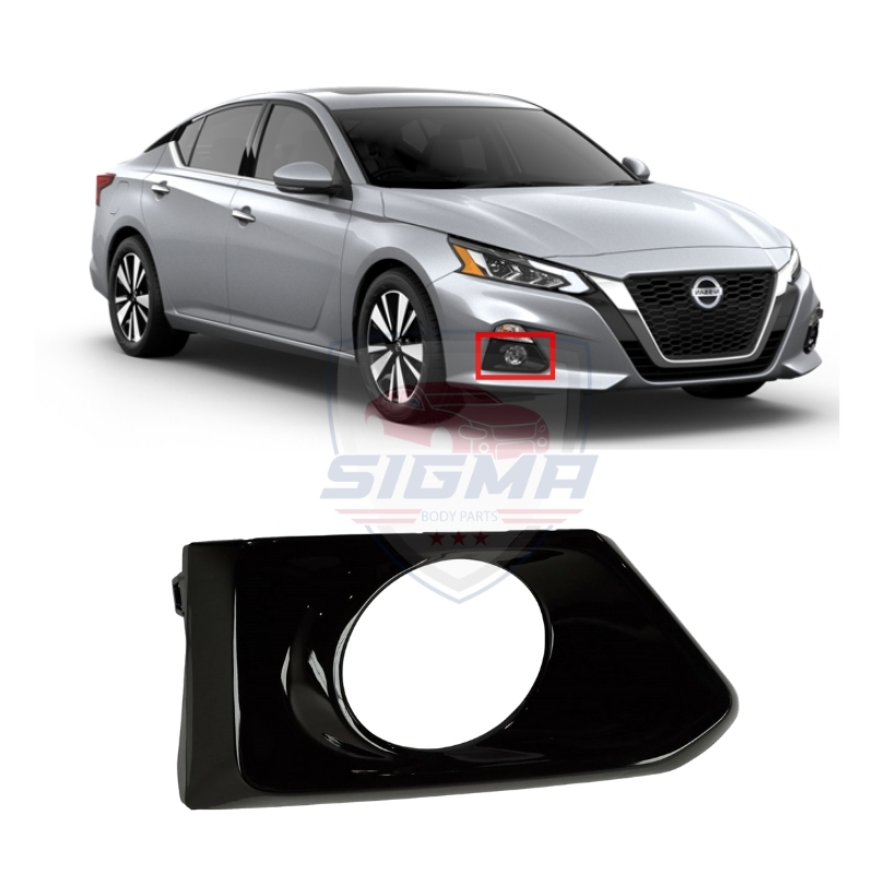 2019-2022 Nissan Altima Right Passenger Side Front Bumper Fog Light Cover