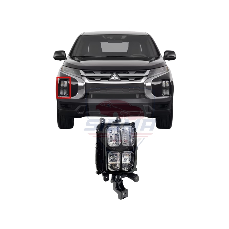 2020-2023 Mitsubishi Outlander Sport Right Front Bumper Fog Light Lamp