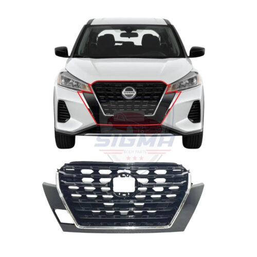 2021-2024 Nissan Kicks Front Bumper Centre Upper Grille