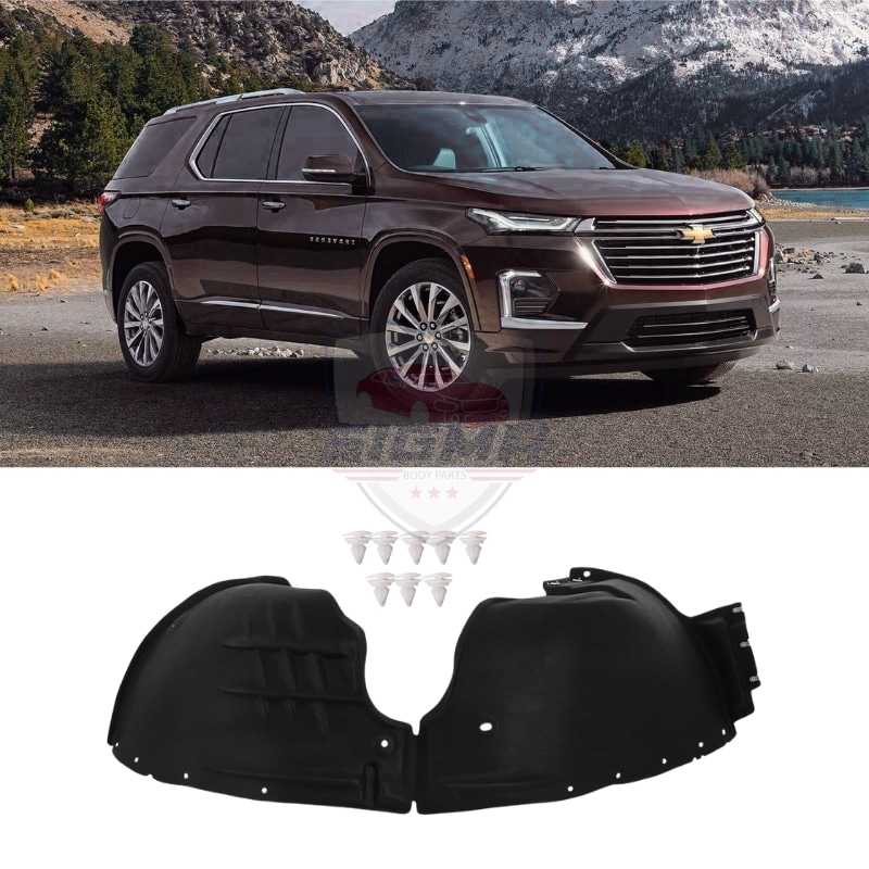 2022-2023 Chevrolet Traverse Right Passenger Side Front Inner Fender Liner