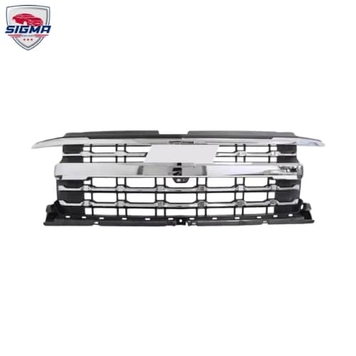 2022-2024 Chevrolet Silverado 1500 Front Bumper Grille In Chrome
