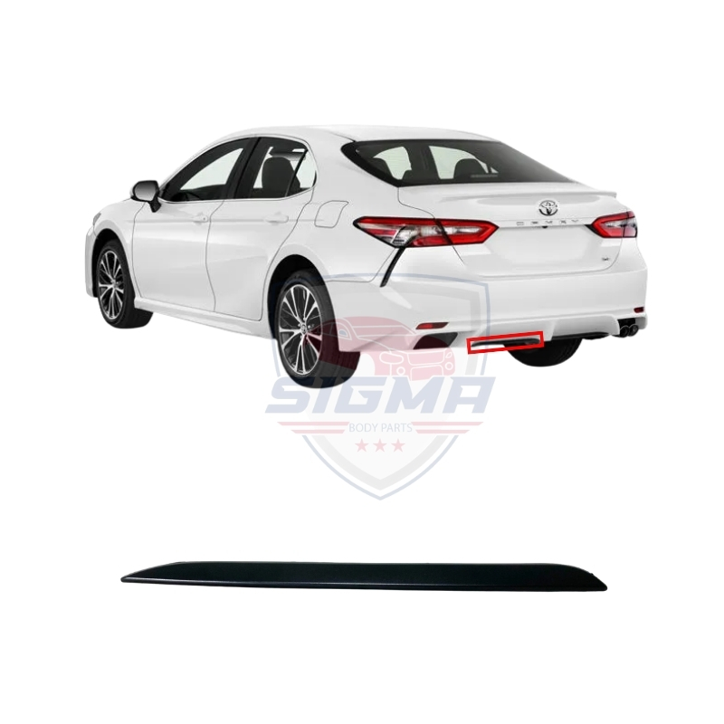 2018-2024 Toyota Camry Left Driver Side Rear Bumper Lower Molding Trim