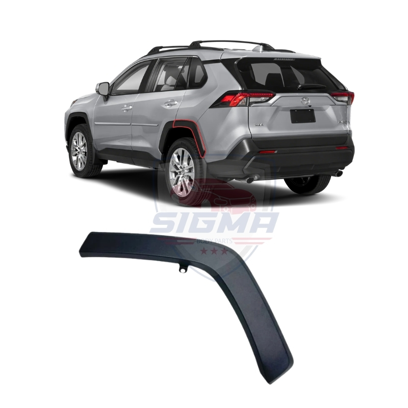 2019-2024 Toyota Rav4 Left Driver Side Rear Flare Trim Wheel Arch