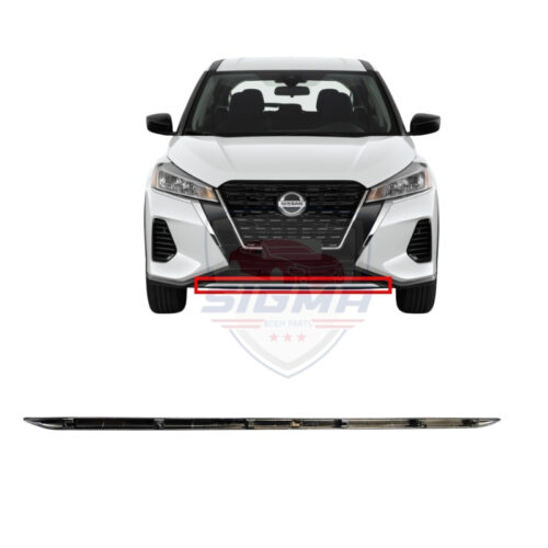 2021-2023 Nissan Kicks Front Bumper Lower Chrome Molding Trim