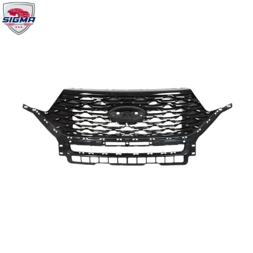 2020-2023 Ford Explorer Front Bumper Upper Grille Gloss Black