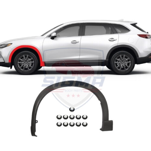 2016–2023 Mazda CX-9 Front Fender Flare Left Driver Side With Clips