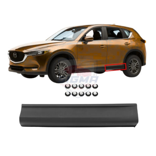 2017–2021 Mazda CX-5 Rear Driver Side Door Molding Trim Left With Clips