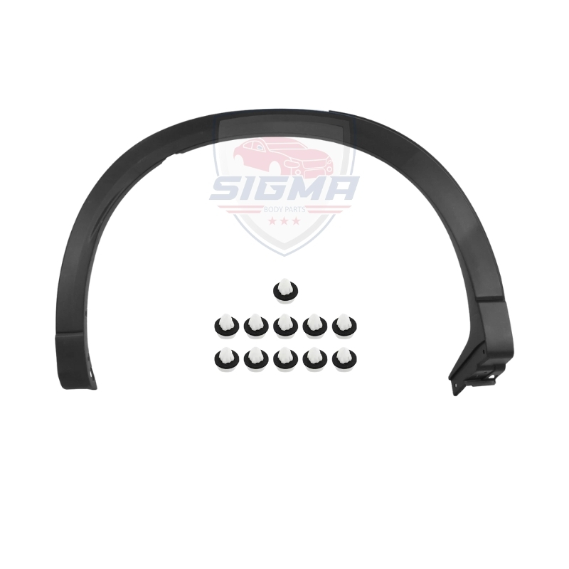 2017–2021 Mazda CX-5 Rear Wheel Fender Flare Right Side with Clips - Image 3