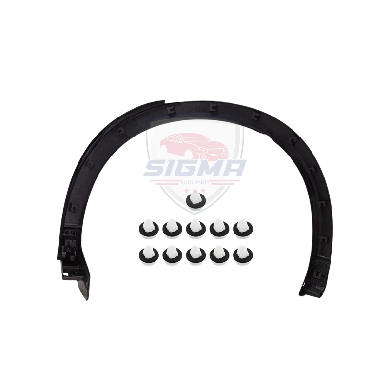 2017–2021 Mazda CX-5 Rear Wheel Fender Flare Right Side with Clips - Image 4