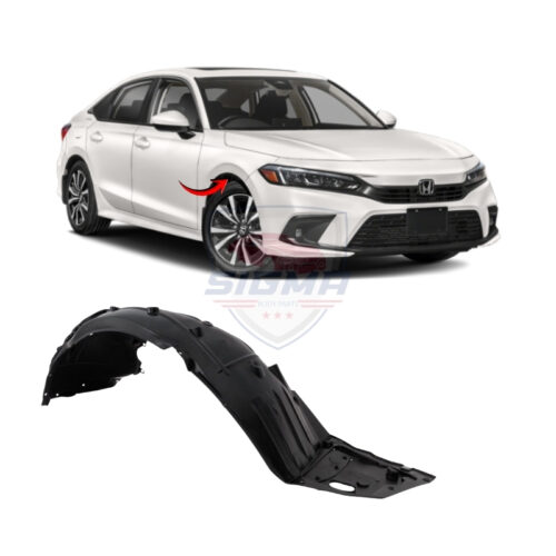 2022–2023 Honda Civic Fender Front Liner Right Passenger Side