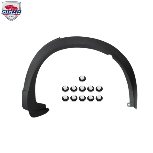 2016–2023 Mazda CX-9 Rear Wheel Flare with Clips Left Driver Side