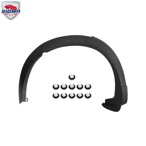 2016–2023 Mazda CX-9 Rear Wheel Flare with Clips Right Passenger Side