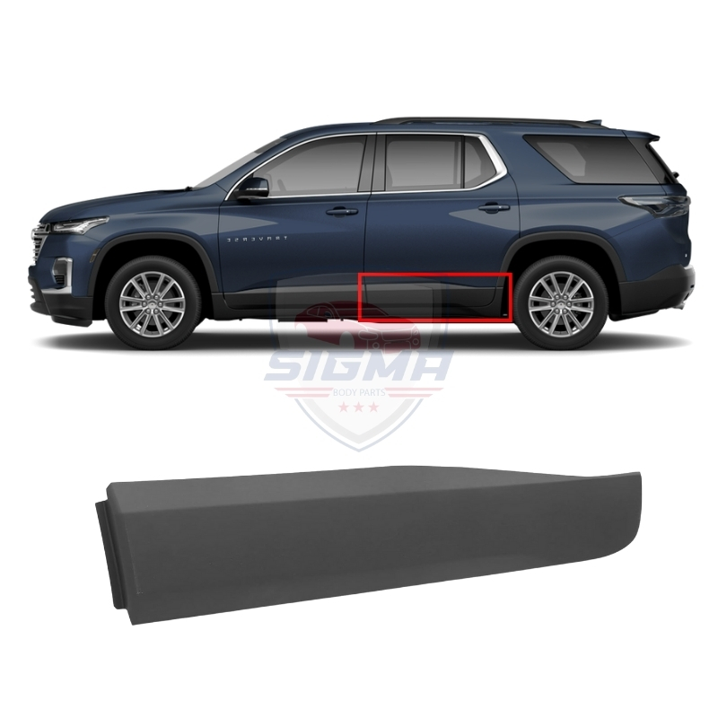 2018–2022 Chevrolet Traverse Rear Left Door Molding Trim