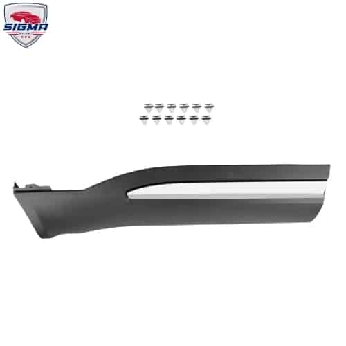 2020–2023 Ford Explorer Rear Door Molding Trim Chrome Right Side with Clips