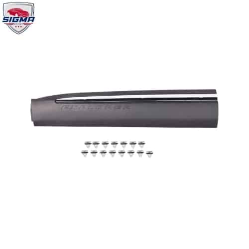 2020–2023 Ford Explorer Front Door Molding Trim Chrome Left Side with Clips