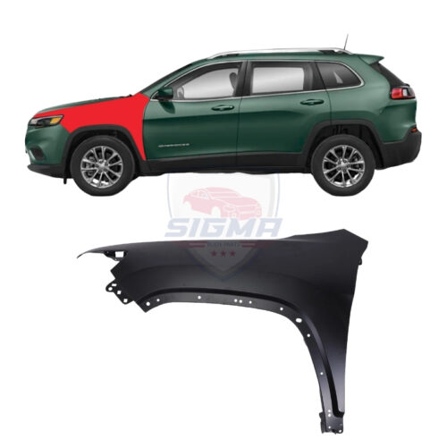 2019–2023 Jeep Cherokee Front Fender Panel Left Side