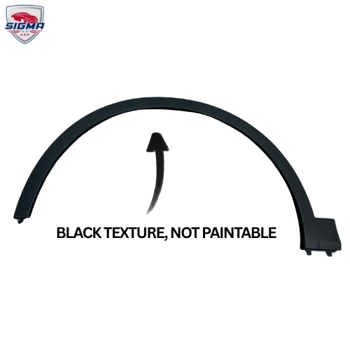 Porsche Cayenne 2019-2024 Front Fender Flare Trim Matte Black Left Driver Side