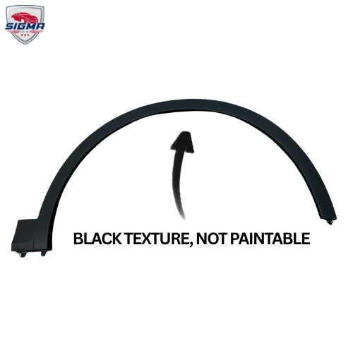 Porsche Cayenne 2019-2024 Front Fender Flare Trim Matte Black Right Passenger Side