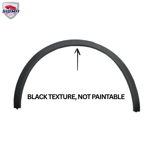 Porsche Cayenne 2019-2024 Rear Fender Flare Trim Matte Black Left Driver Side