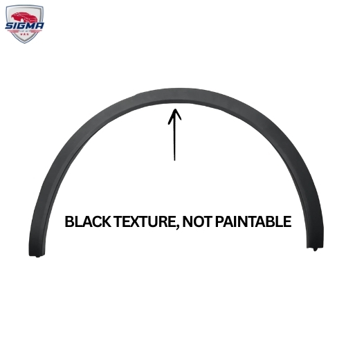 Porsche Cayenne 2019-2024 Rear Fender Flare Trim Matte Black Right Passenger Side