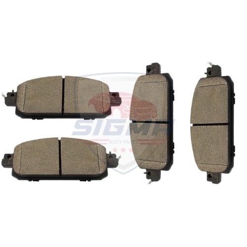 2016-2024 Nissan Sentra Kicks Front Ceramic Brake Pads Set - Image 3