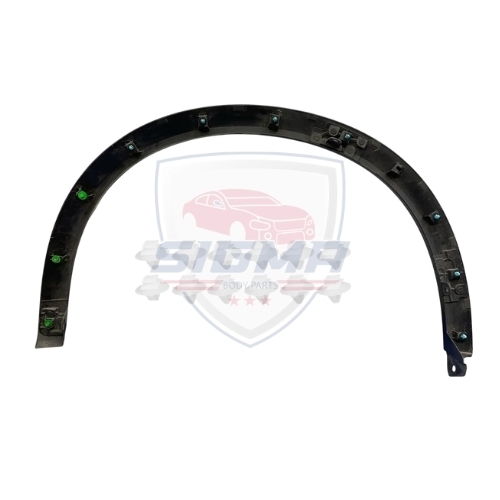 2024-2025 Mazda CX-90 Front Right Side Wheel flare Molding Trim with Clips - Image 3