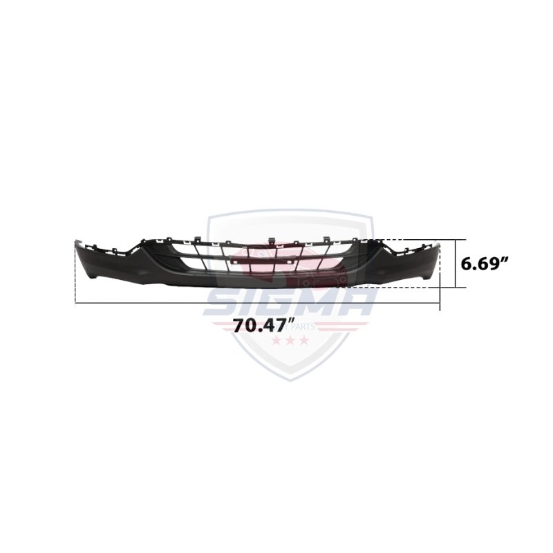 For Chevrolet Equinox 2018-2021 Front Lower Bumper Grille Cover For Chevrolet Equinox 2018-2021 Front Lower Bumper Grille Cover - Image 7