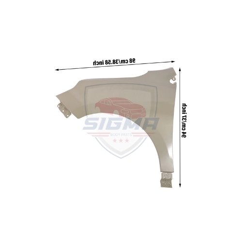 For Chevrolet Equinox 2018-2024 Front Fender Panel Left Side For Chevrolet Equinox 2018-2024 Front Fender Panel Left Side - Image 6
