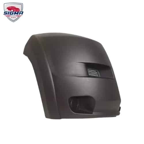 For Dodge ProMaster 2019-2022 Front Bumper End Cap Cover Gray Right Side