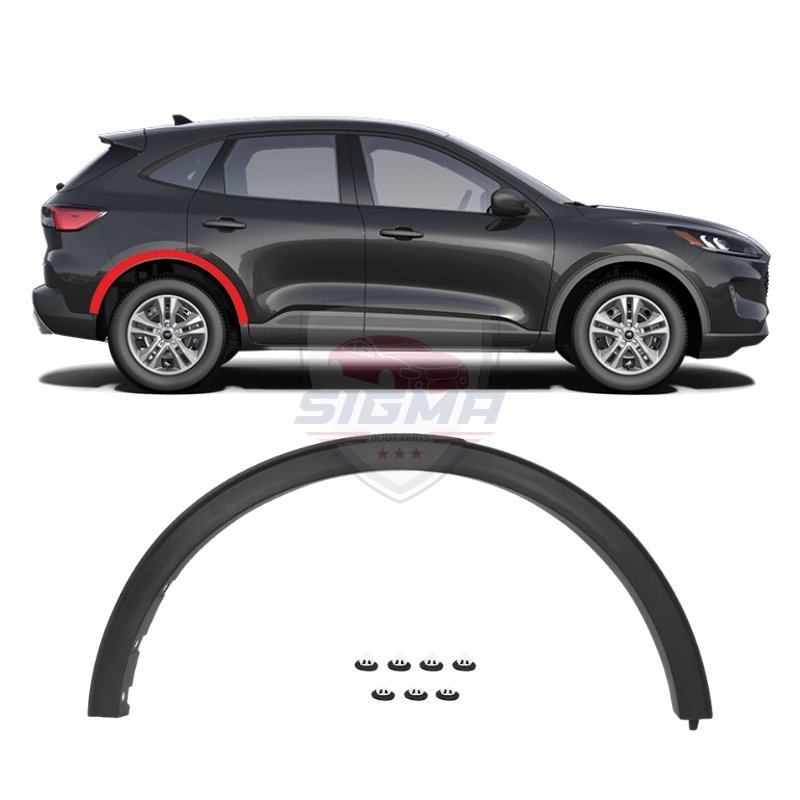 For Ford Escape 2020-2023 Rear Fender Flare Right Side For Ford Escape 2020-2023 Rear Fender Flare Right Side