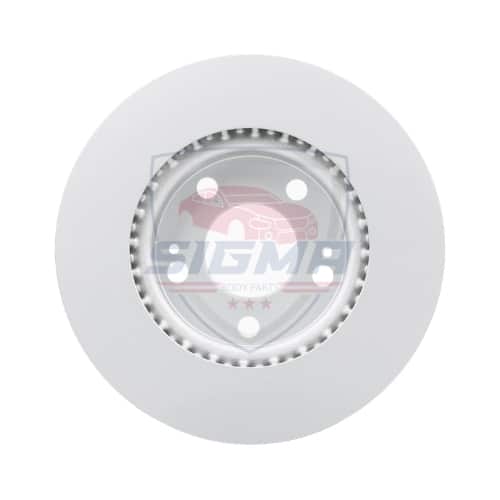 For Hyundai Elantra 2021-2023 Rear Drilled Slotted Brake Rotor Pair For Hyundai Elantra 2021-2023 Rear Drilled Slotted Brake Rotor Pair - Image 4