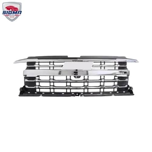 For Chevrolet Silverado 1500 2022-2024 Front Upper Grille Chrome